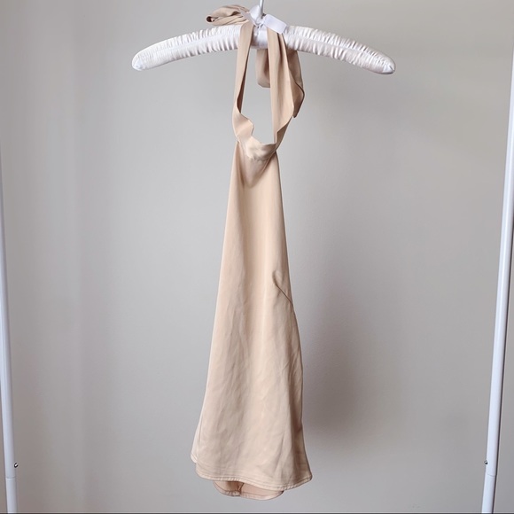 Nasty Gal Satin Bow Halter Top - Picture 4 of 5